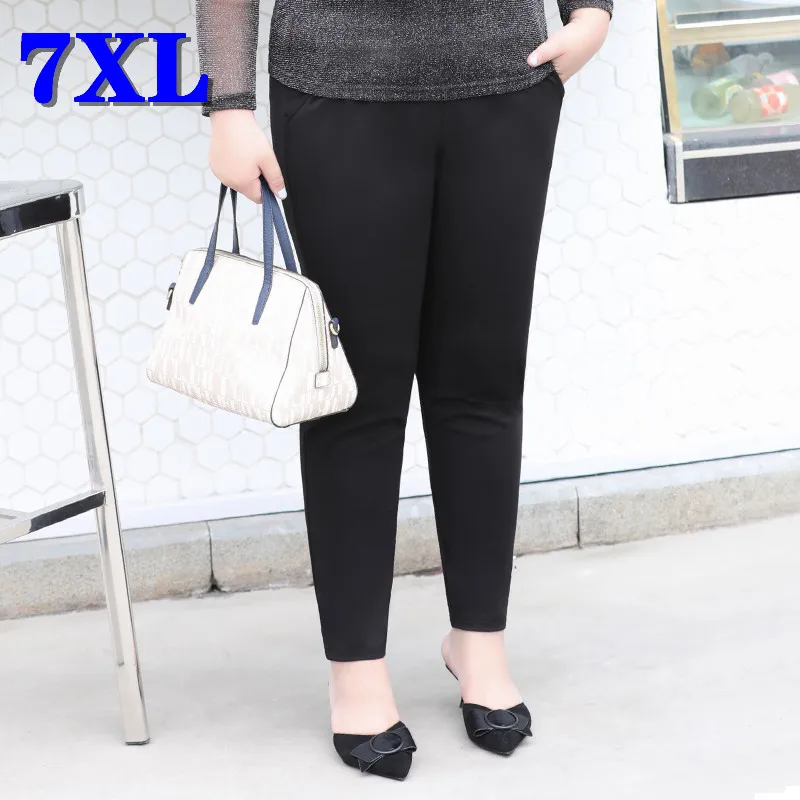 Autumn Pants Women Clothes Big Plus Size High Waist Trousers Oversized Pantalones De Mujer Fashion Streetwear Korea Style 캐주얼 바지