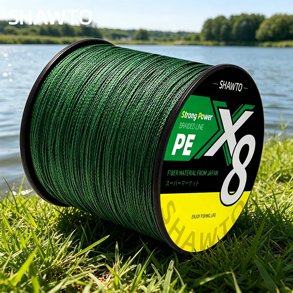Fishing Equipment Bundle - Shawto X8 Braided Fishing Line 0.12mm-0.8mm