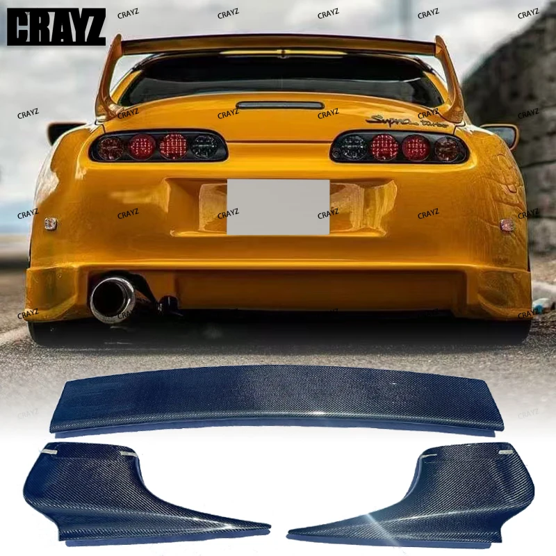 

Real Carbon Fiber 1993 94 95 96 97 98 99 00 01 2002 For Toyota Supra MK4 TRD Style Spoiler JZA80 Rear Wing Trunk GT Spoiler