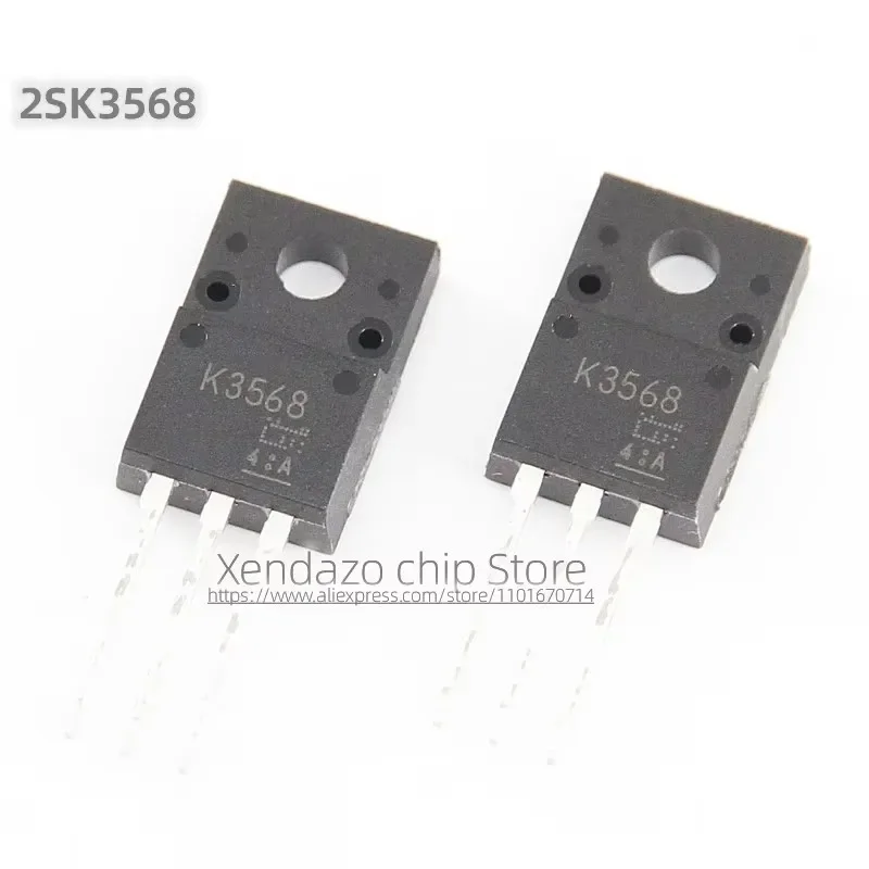 10pcs/lot 2SK3568 K3568 12A/500V TO-220F package Original genuine MOS field-effect transistor