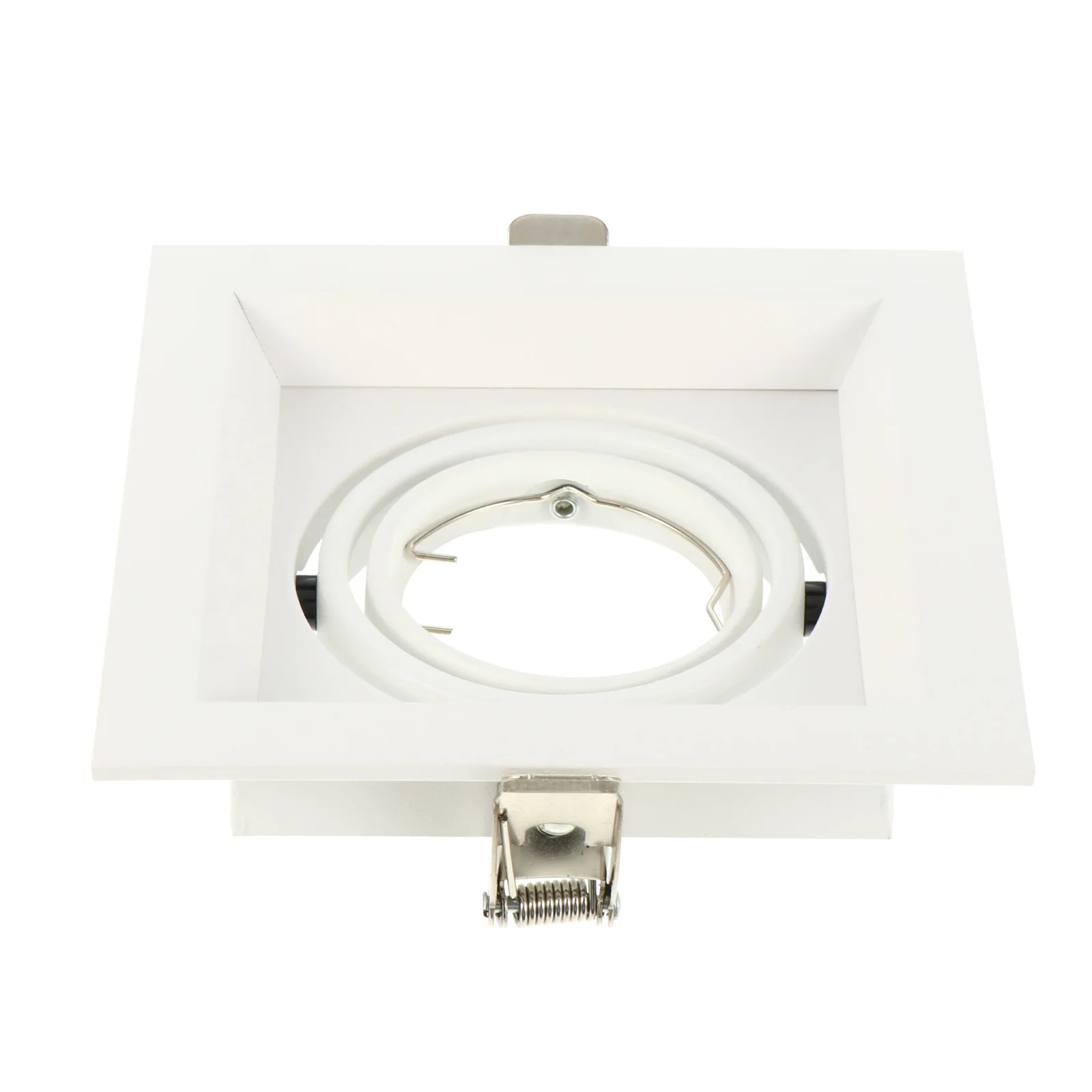 

Spotlight Housing Ceiling Mounting Shell Frame Recessed Trim Holder Spotlight Fitting GU10 Light Holder Aluminum Plastic