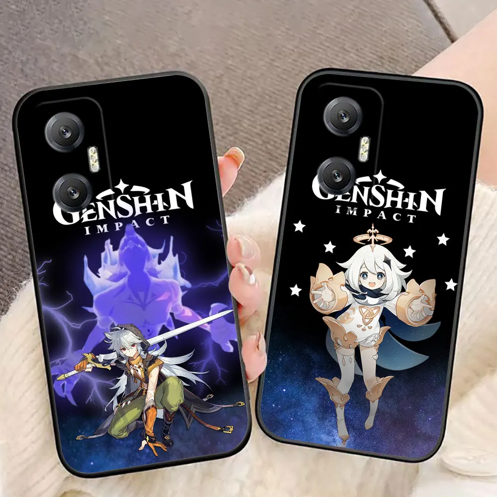 

Hot Game G-Genshin Impact Custom Phone Case For Infinix HOT 10 10I 10S 11 11S 12 12I 20 20I 20S 30 30I 50 ZERO X 20 30 40 Case