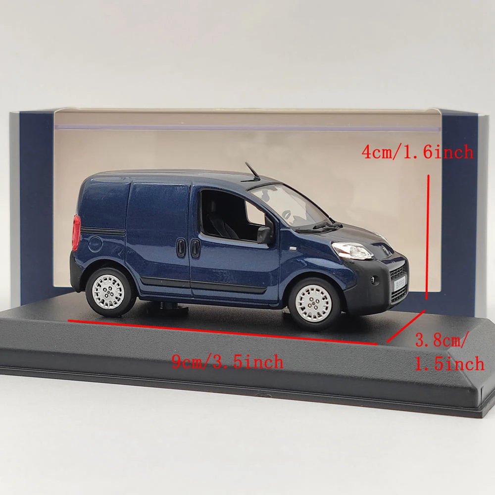 1/43 Norev Bipper Van Diecast Models Car Christmas Gift Collection Blue