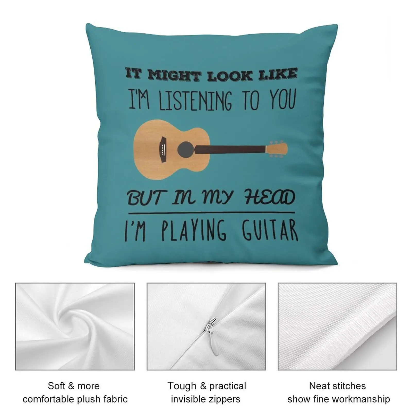 Mind guitar Throw Pillow Sofa Cushion Cover Couch Cushions Decorative Cushions pillow