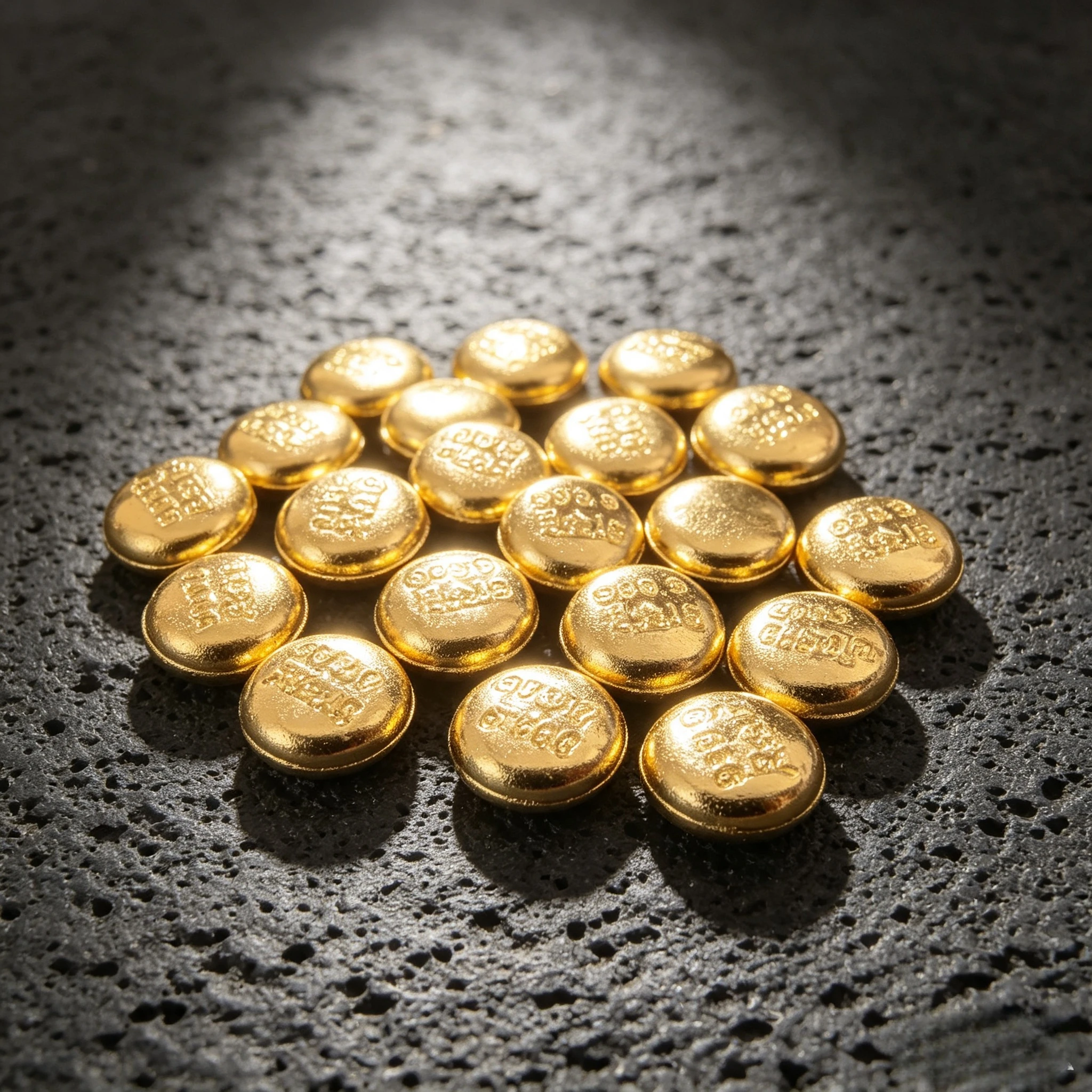 9999 gold beans fine gold balls 999 real gold beads 1g  Giving a girlfriend or birthday gift