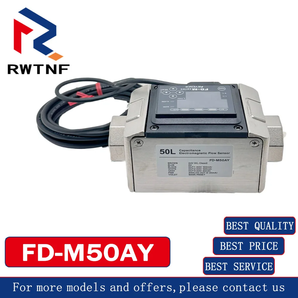 Brand New Genuine FD-M50AY KEYENCE Electrode electromagnetic flow sensor 100% original，warehouse stock