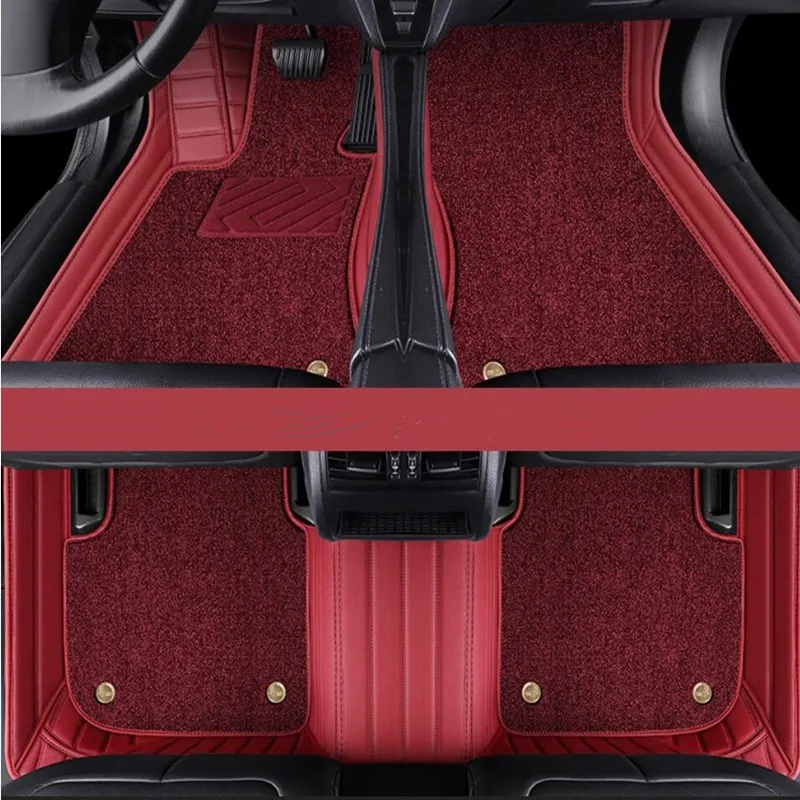 

Best quality! Custom special car floor mats for Mercedes Benz GLC 43 AMG X254 2025-2023 double layers carpets for GLC43 2024