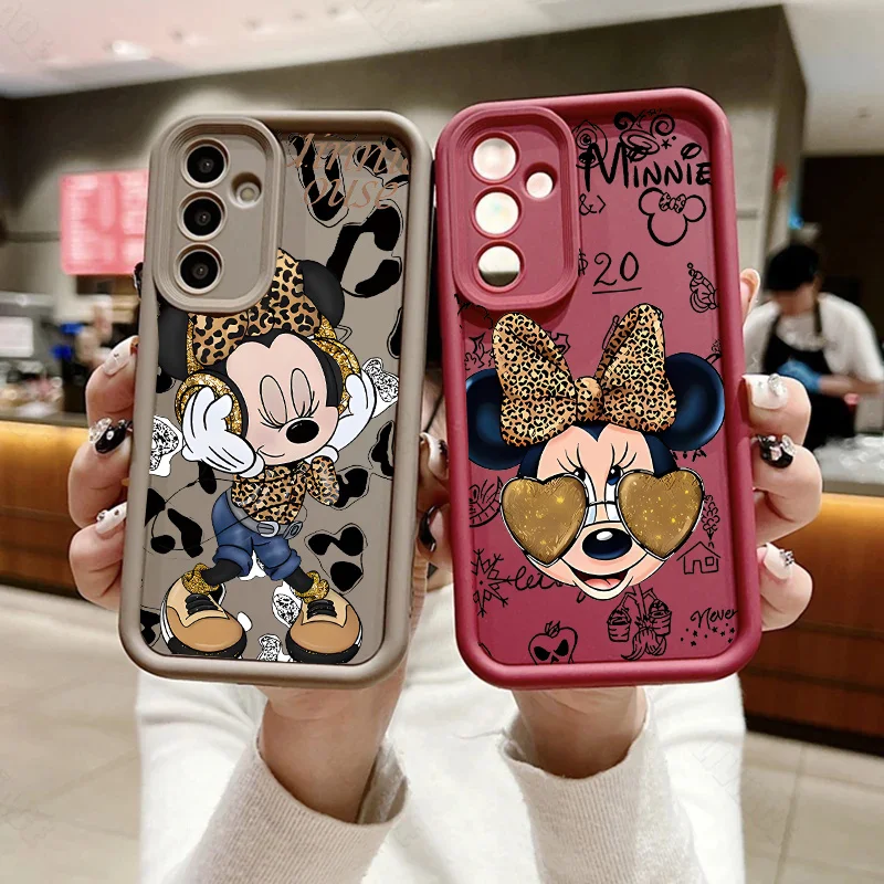 ليوبارد رسمت ميني حقيبة لهاتف سامسونج غالاكسي M54 M36 F06 M16 M15 M34 M23 M31 M51 A22 M30S M20 M11 A31 A51 A71 A70 A50 A30 A13 #3