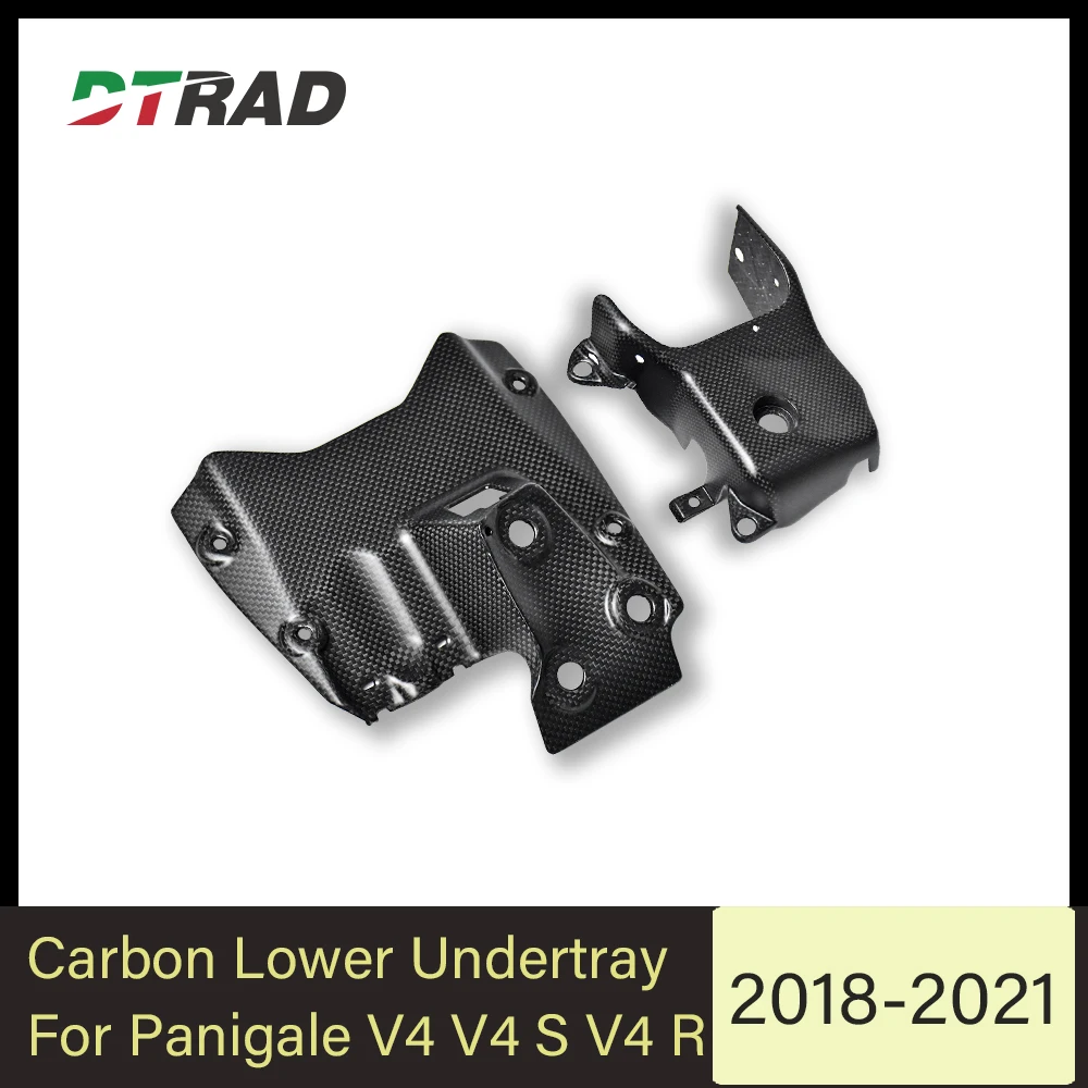 

For Ducati Panigale V4 V4 S 2018-2021 V4 R 2023-2024 Carbon fiber Lower Undertray Motorcycle Accessories
