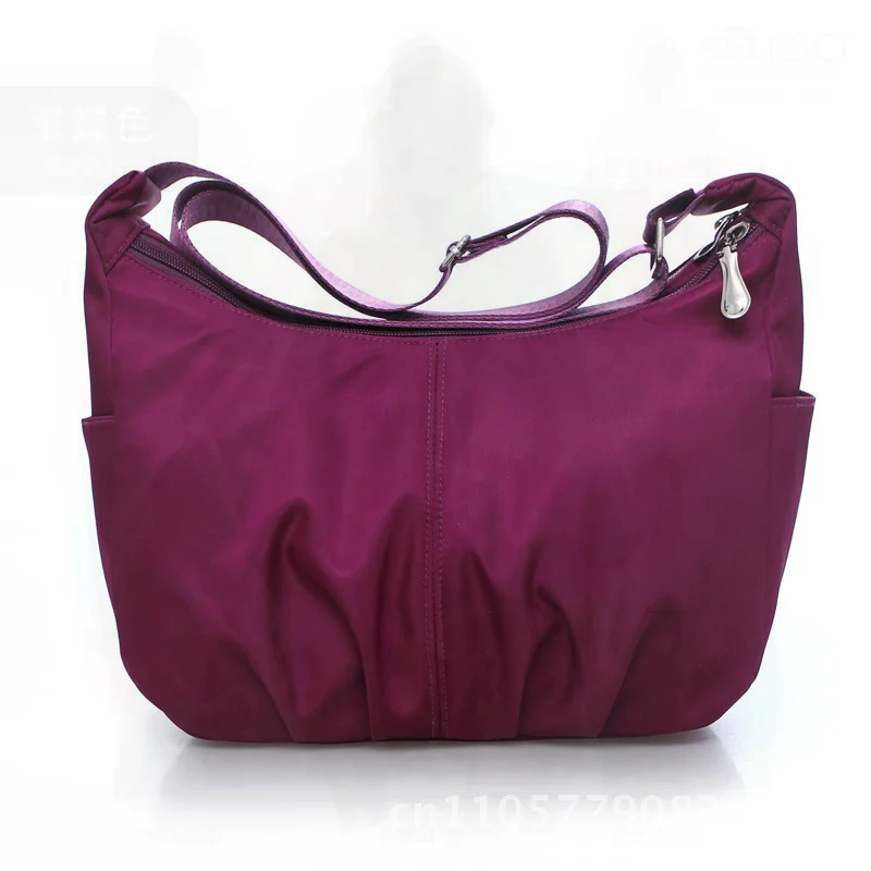 Women's Fashion Casual Nylon Shoulder Bag Waterproof Large Capacity Ladies Messenger Crossbody Bag
