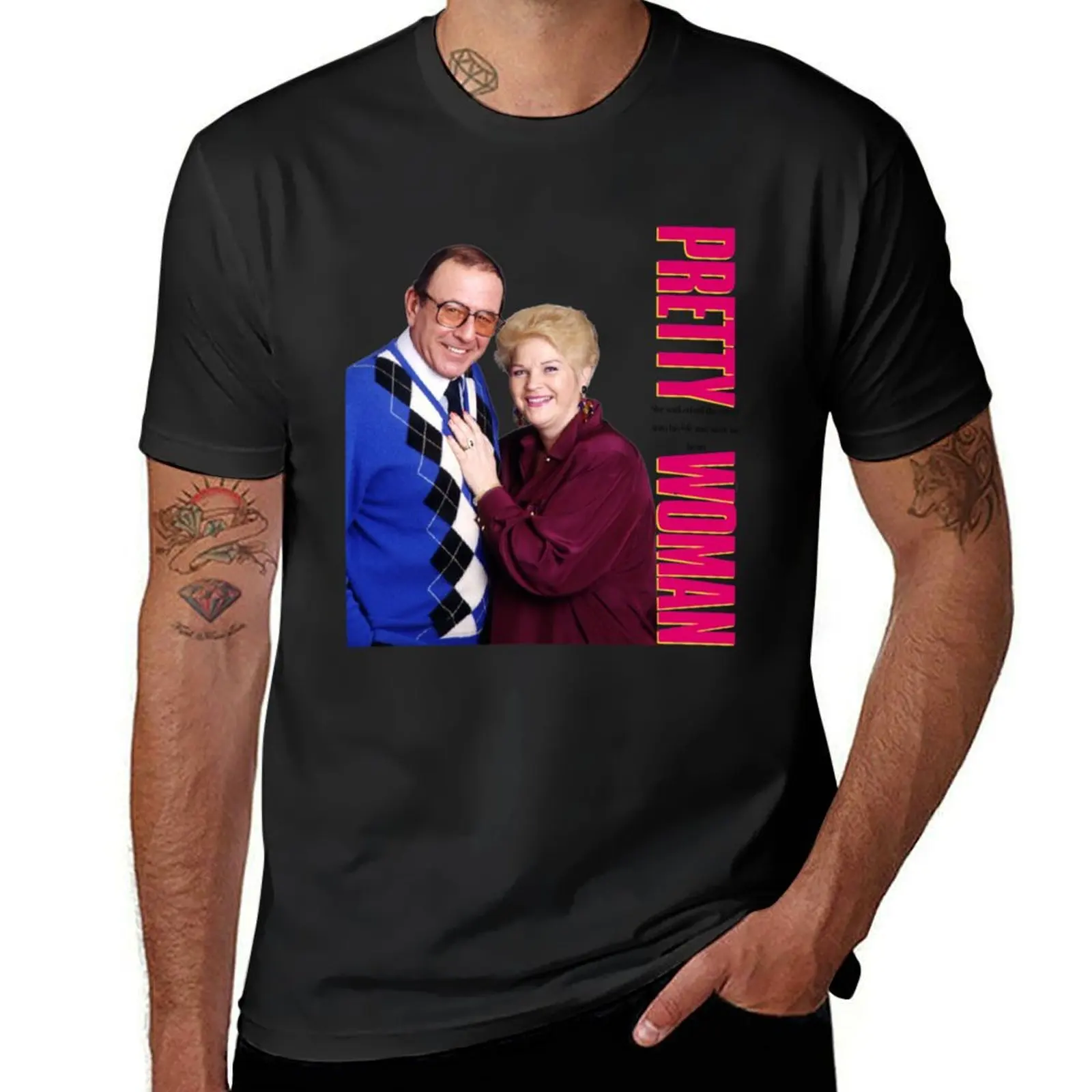 

Eastenders vs Pretty Woman T-Shirt heavyweights plus sizes aesthetic clothes mens clothes