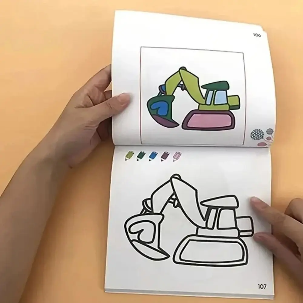 160 페이지 크리 에이 티브 만화 색칠하기 책 교육 휴식 선물 낙서 그림 책 낙서 책 어린이