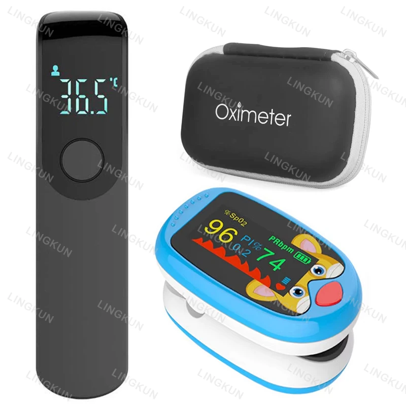 USB Pediatric Oximeter Finger Blood Oxygen Monitor for Children Pulse Oximeter OLED Digital Oximetro Home Medical