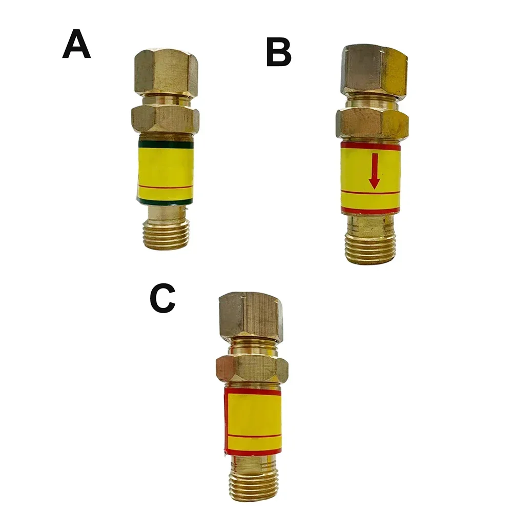 1szt Spawanie gazowe Tlen/Acetylen/Metan Ogranicznik błysku Automatyczne resetowanie 80*20*20 Mm Zawory zwrotne Akcesoria spawalnicze Narzędzia