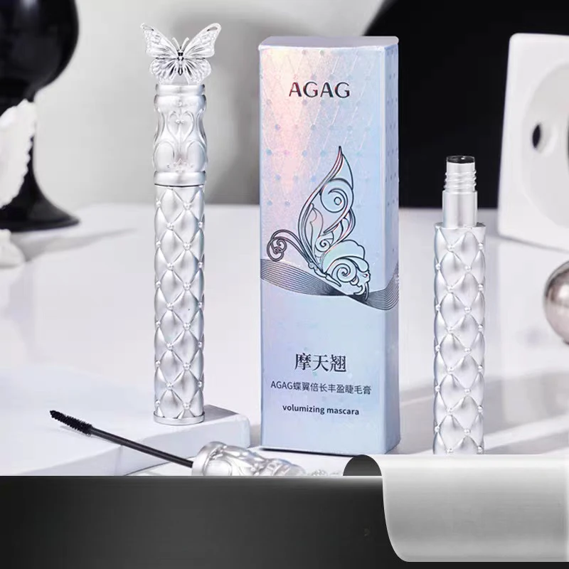 AGAG Highly washable mascara, volumizing, lengthening, defining, curling, waterproof, carbon black