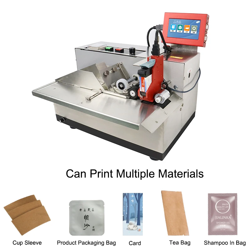 Hot Sale Dtf Printer Coding Machine Automatic Paging and Printing Machine Plastic Bag Printing Machine for Small Business