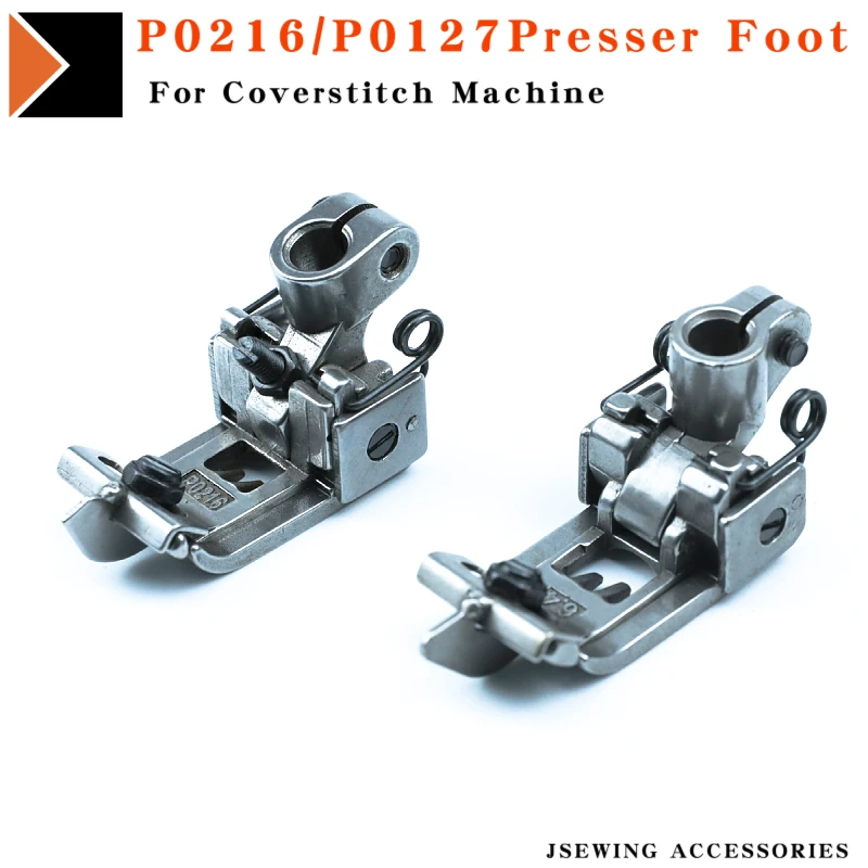 

P0216 P0217 Presser Foot For Siruba C007E F007E Coverstitch Sewing Machine Parts Needle Distance 5.6mm 6.4mm Accessories