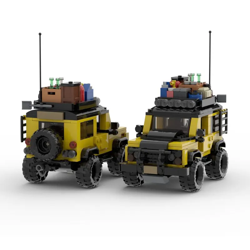 

Набор для сборки маленькой машинки Spot MOC401pcs, конструктор из мелких деталей, игрушка-головоломка, модель, подарок