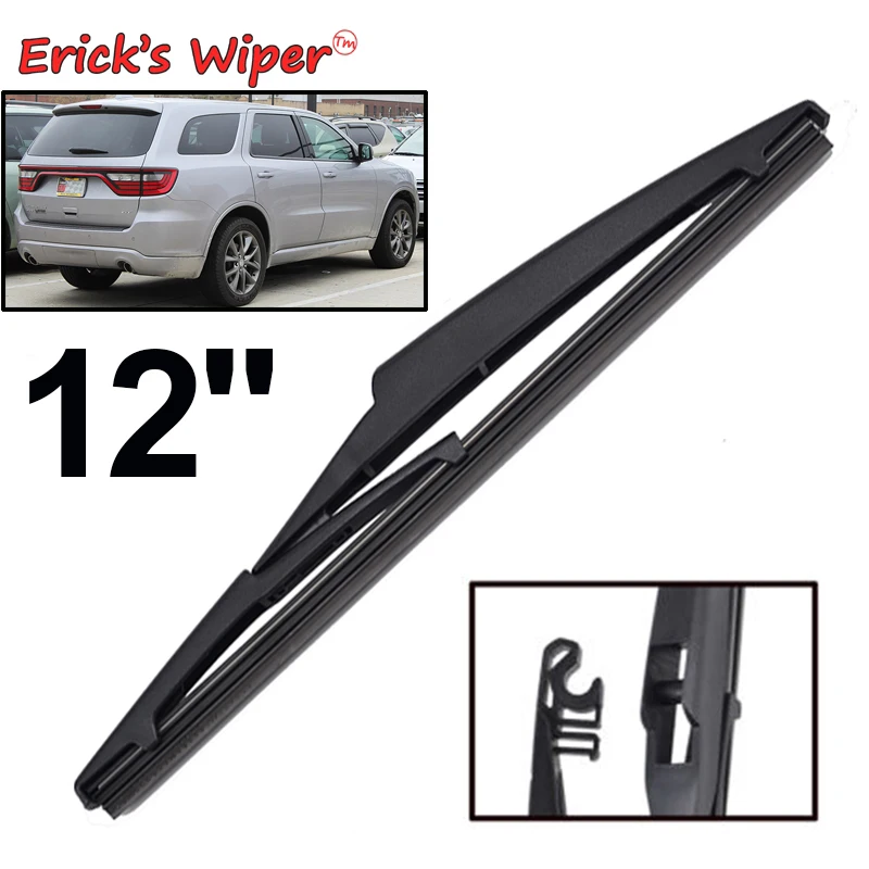 Wycieraczka Ericka 12" Pióro tylnej wycieraczki do Dodge Durango WD 2011-2023 Szyba przednia Czysta szyba tylnej klapy Samochodowa szczotka przeciwdeszczowa