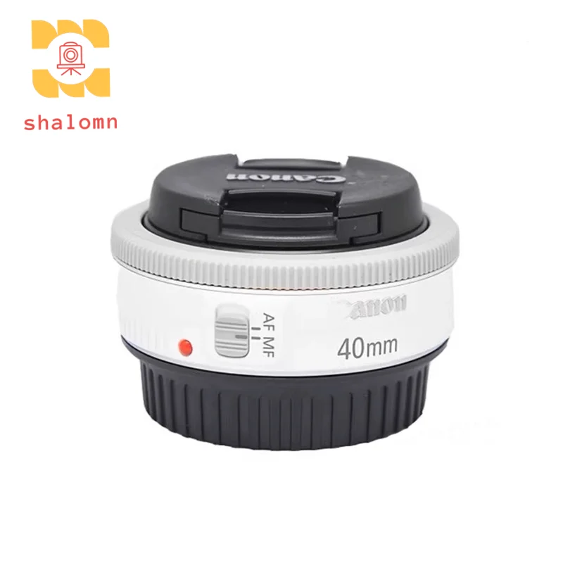 New Original EF 40mm F2.8 STM Lens For Canon 200DII100D EF40mmf2.8 STM Fixed-focus Cookie Lens