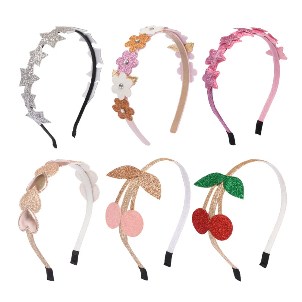 

2pcs Pink Star Headband For Party Hair Birthday Headdress Cosplay Party Headdress Photo Props Hair Styling Tools