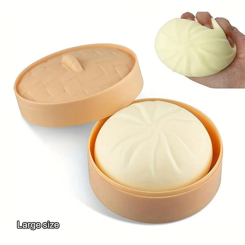 

1 комплект креативных фальшивых булочек, имитационных поделок, больших булочек, игрушек для вентиляции и снижения давления, игрушек с медленным отскоком