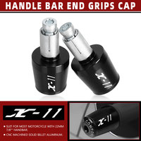 For HONDA X11 X-11 CB1100SF 1999 2000 2001 2002 Handlebar Grips Caps End Gear Balanced Plugs Slider Motorcycle Handle Bar Ends