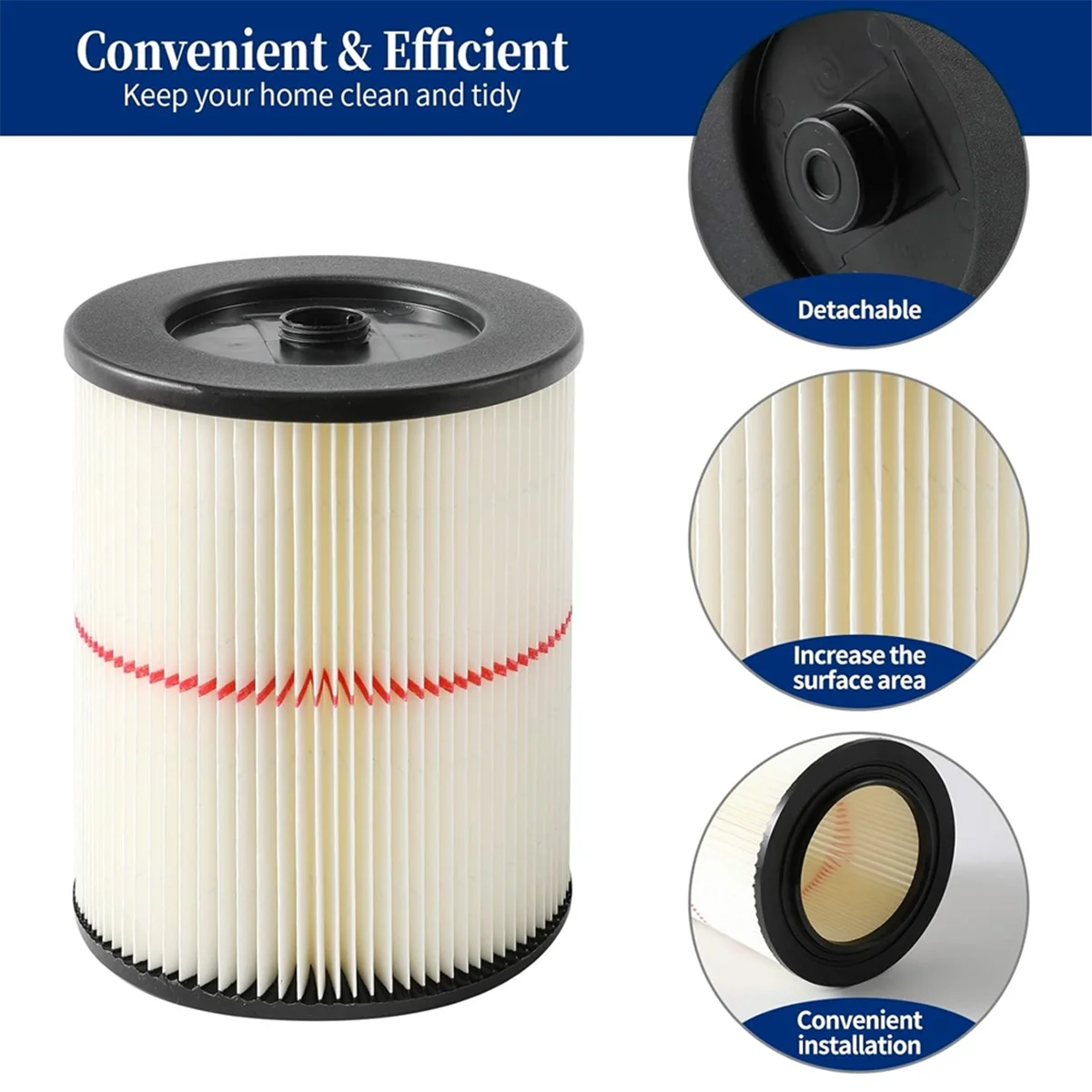 17816 สําหรับ Craftsman Shop Vac 9-17816 เปียกแห้ง Vac เปลี่ยนสําหรับ Craftsman 5/6/8/12/16/32 แกลลอน