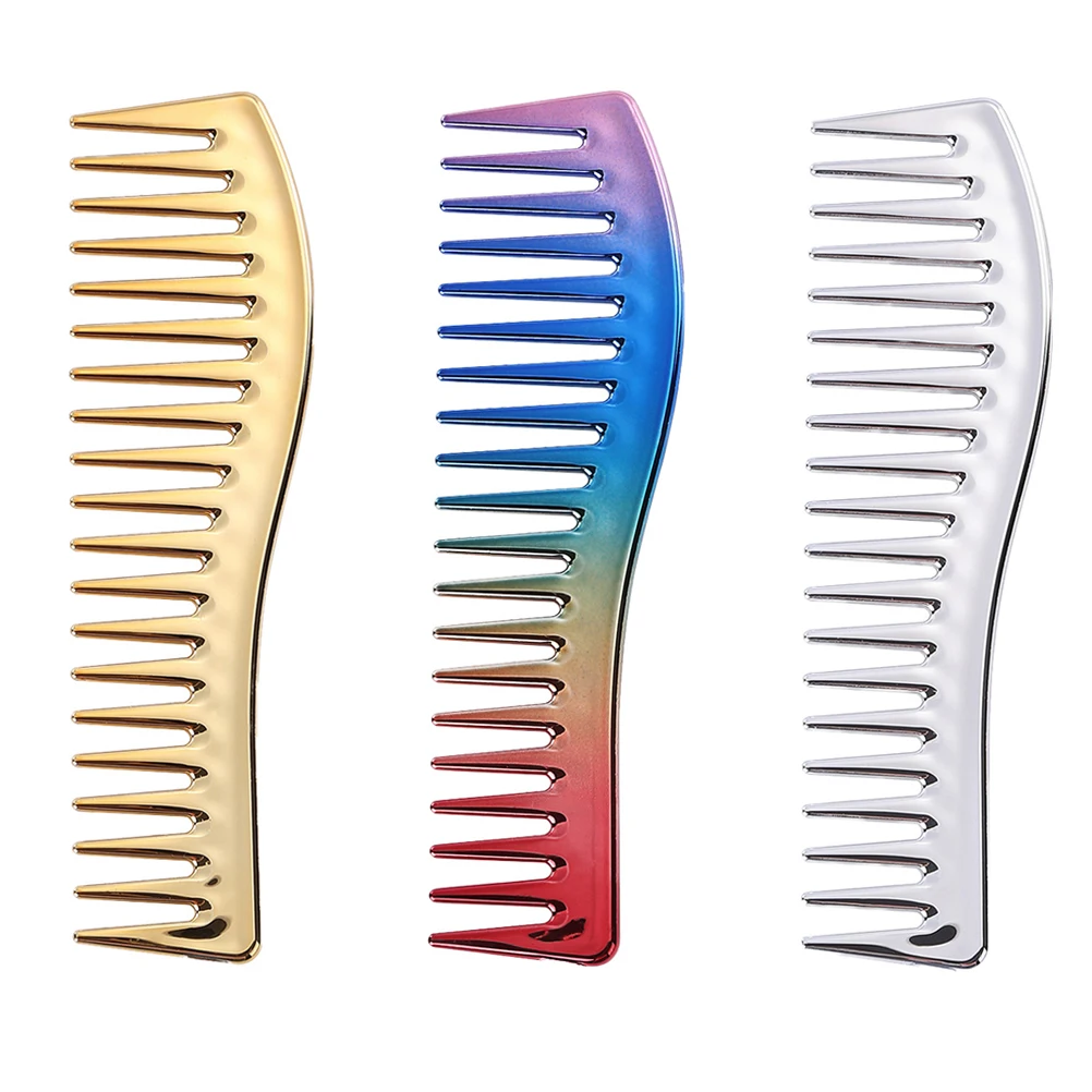 

3pcs Hair Comb Professional Barber Haircut Styling Tools Standard Spaced Teeth Detangle Curly Hair Parting Non