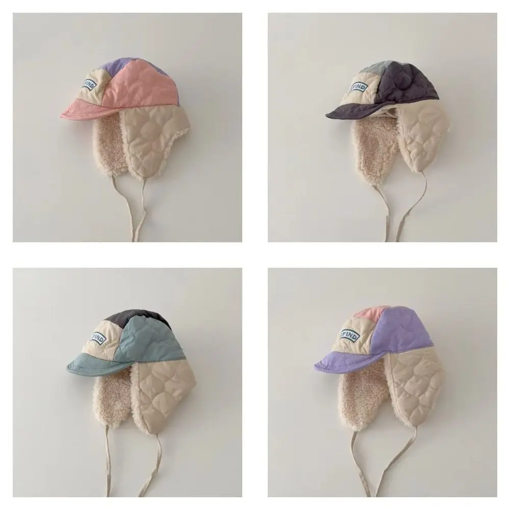 

New Comfortable Warm Winter Warm Hats Soft Wool Lamb Wool Hat Kids Wool Hat Ear Flaps Children's Caps Boys Girls
