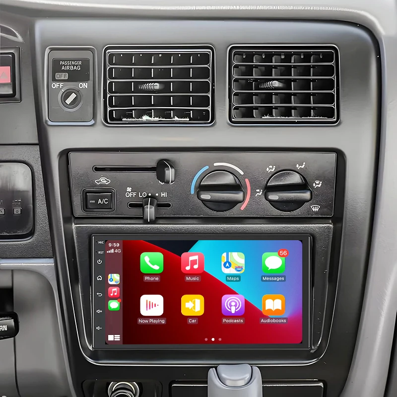 

7" 4+64GB Car Radio For Toyota Tacoma 1998-2004 Wireless CarPlay Android 15 Auto BT WIFI Head Unit Plug & Play