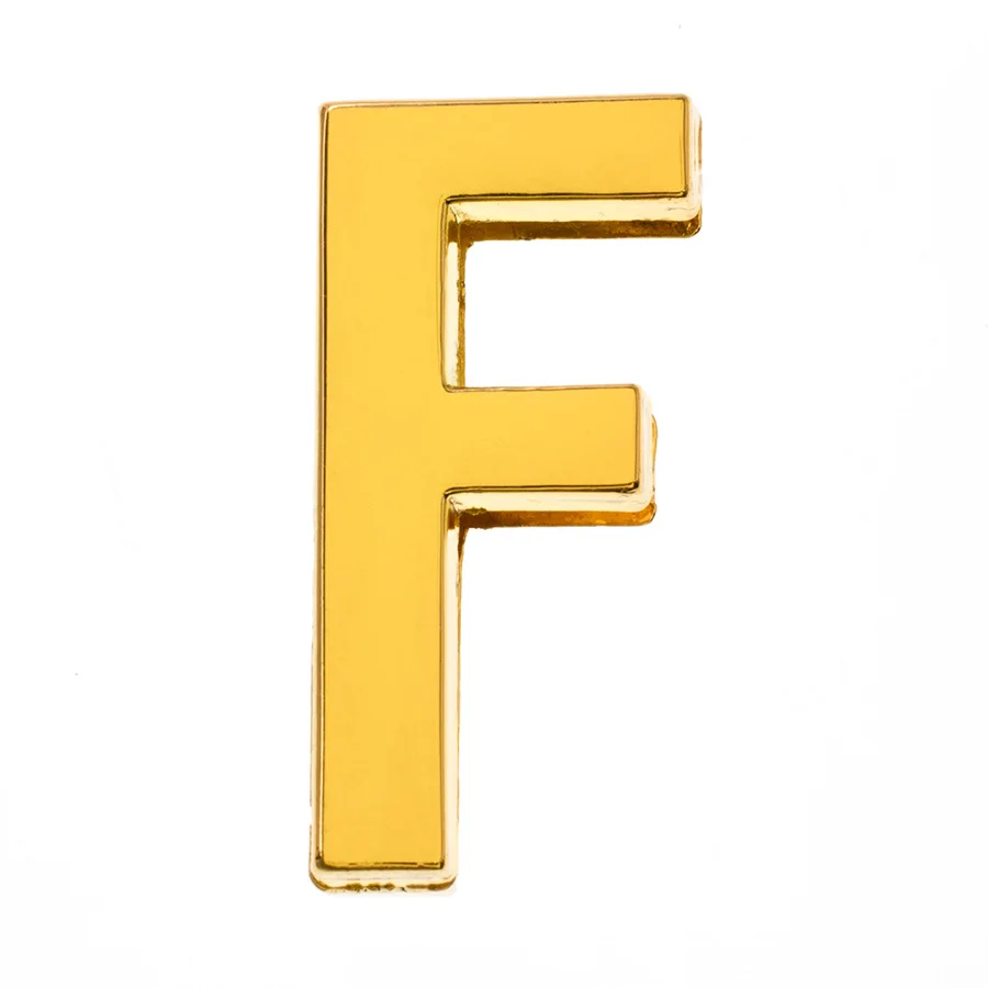 10pc letter F