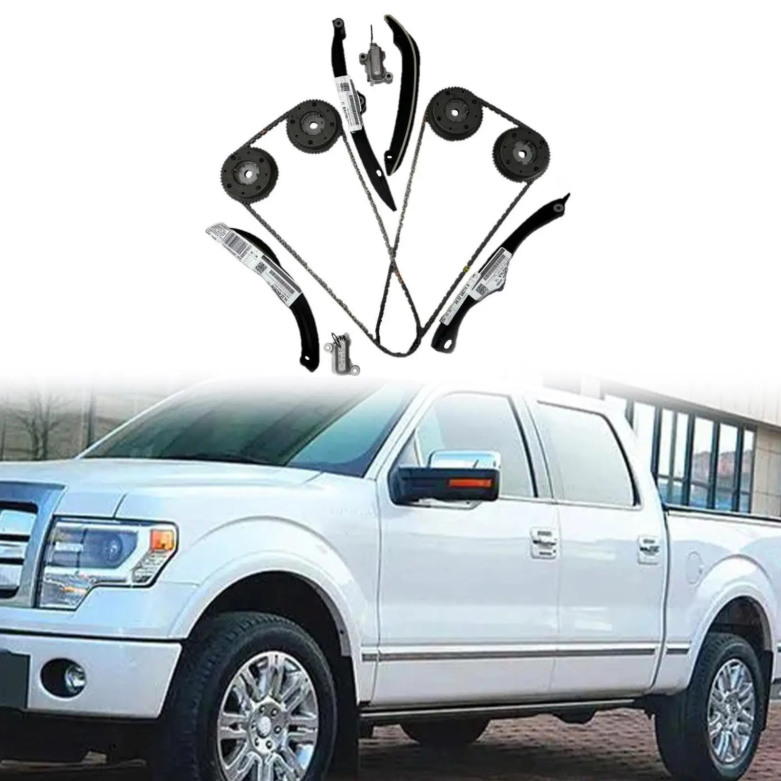 

Комплект для замены цепи ГРМ, металлические аксессуары для Ford Expedition и Lincoln Navigator