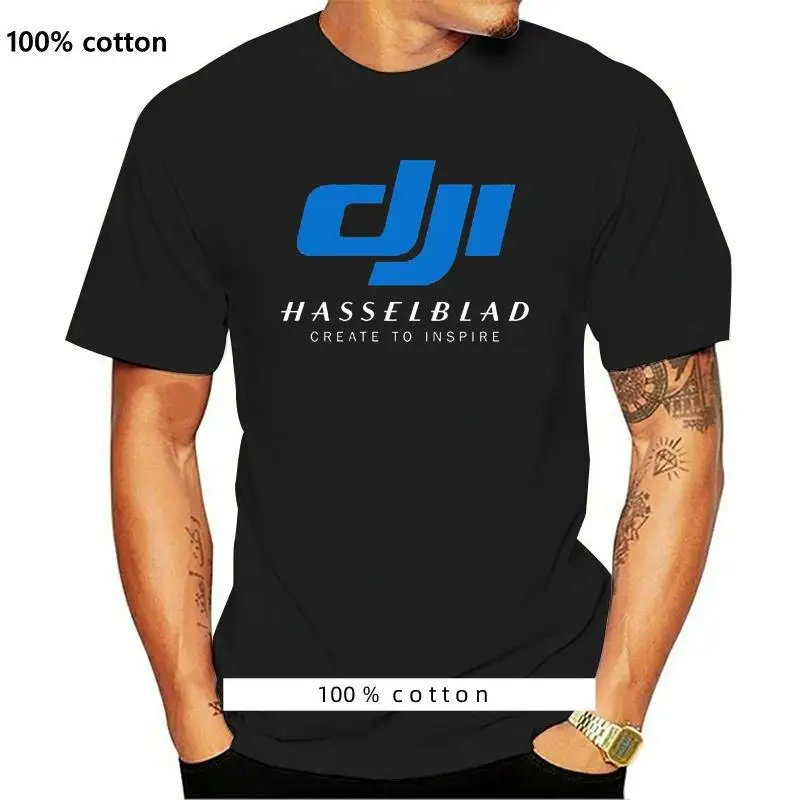 2024 New Arrival Men T Shirt New Black T Shirt Dji Hasselblad Camera Drones Photography Mens Tshirt S To 6Xl Tee Shirt Printing