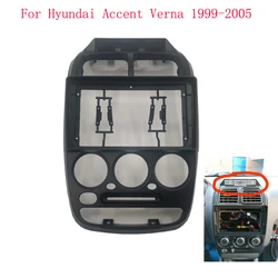 WQLSK 2 DIN 9 Inch Car Frame Fascia Adapter For Hyundai Accent Verna 1999-2005 Android Radio Dash Fitting Panel Kit