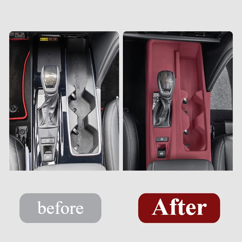 For Toyota Camry 9th Gen: Center Console Mat - Silicone Protective Pad, Wireless Charging Compatible Interior Trim Components