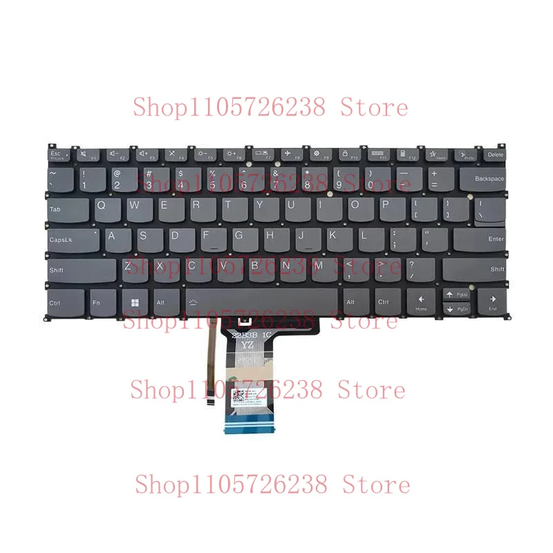 US Backlit Keyboard For Lenovo Yoga 7 14IRL8 ARP8 Yoga 7 2-in-1 14AHP9 14IML9