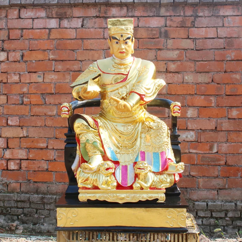 Customized Huaguang Emperor Statue New Resin Fiberglass Buddha Statue Marshal Ma Water Plant King Ma Mingwang Lord the-Eye