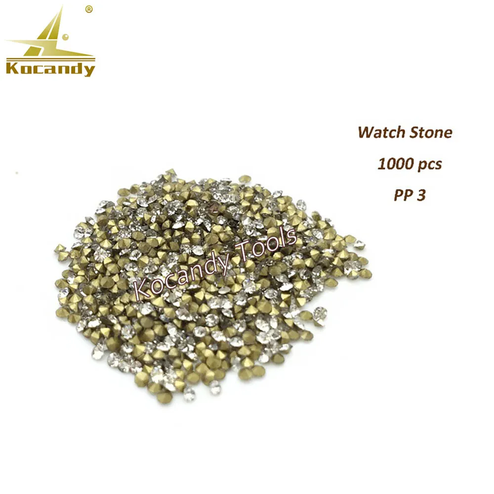 PP 3 Wholesale 1000 PCS / Lot High Quality Watch Parts - Stones, Rhinestones, Middle East Diamond For Watch Repair