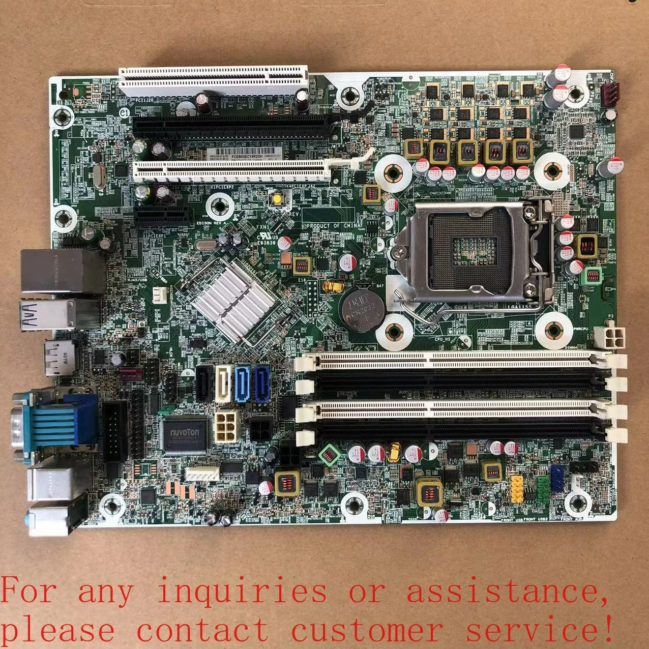 

8380 SFF Q77 main board 657094-001 656933-001 For HP