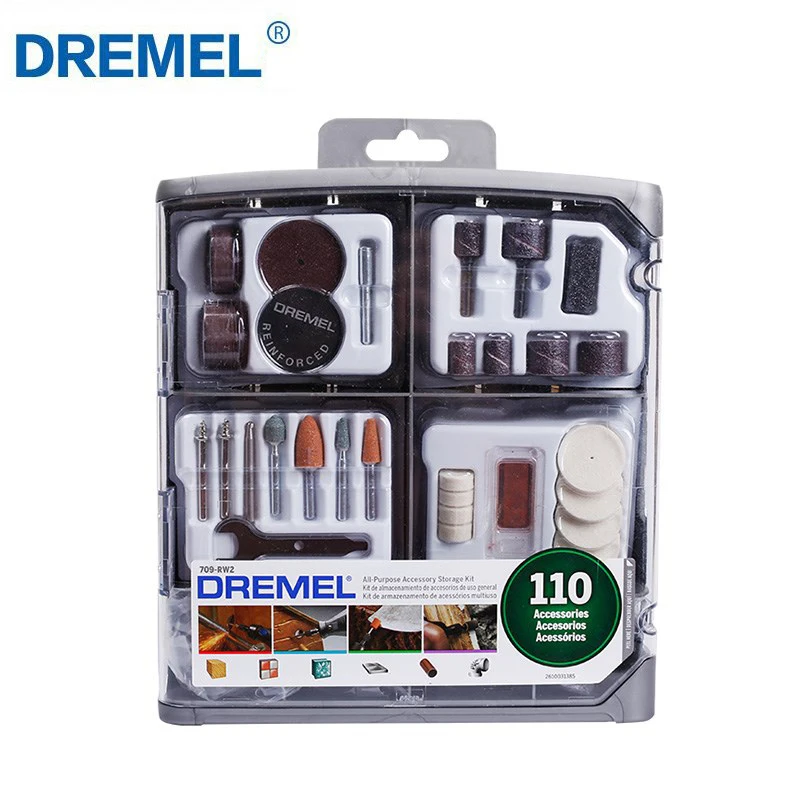 Dremel Abrasive Tools Set Sanding Drums Kit Grinding Polishing Engraving Tool Bits Ez Lock Cutting Discs Rotary Tool Accessories