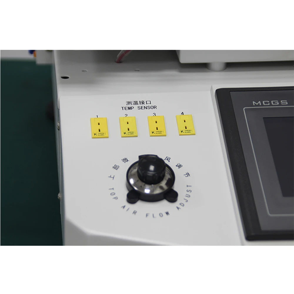 Touch Screen Hot Air Chips BGA Rework Station 220V 5500W DH-5880 3 Heating Temperature Zones SMD PCB Soldering Repairing Machine