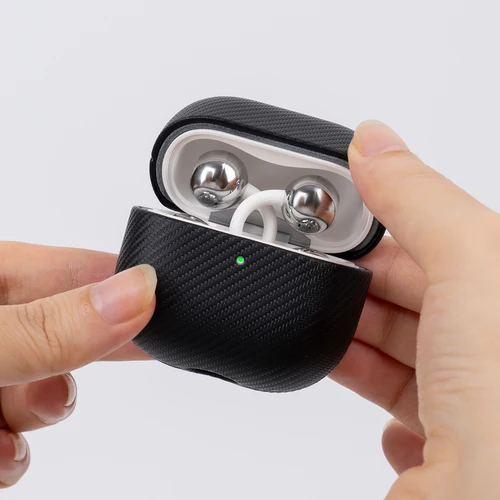 Imagen 2 del producto Para FreeClip 2 Funda de cuero fundas de auriculares de negocios para huawei freeclip 2 generación funda para auriculares fundas MagSafe