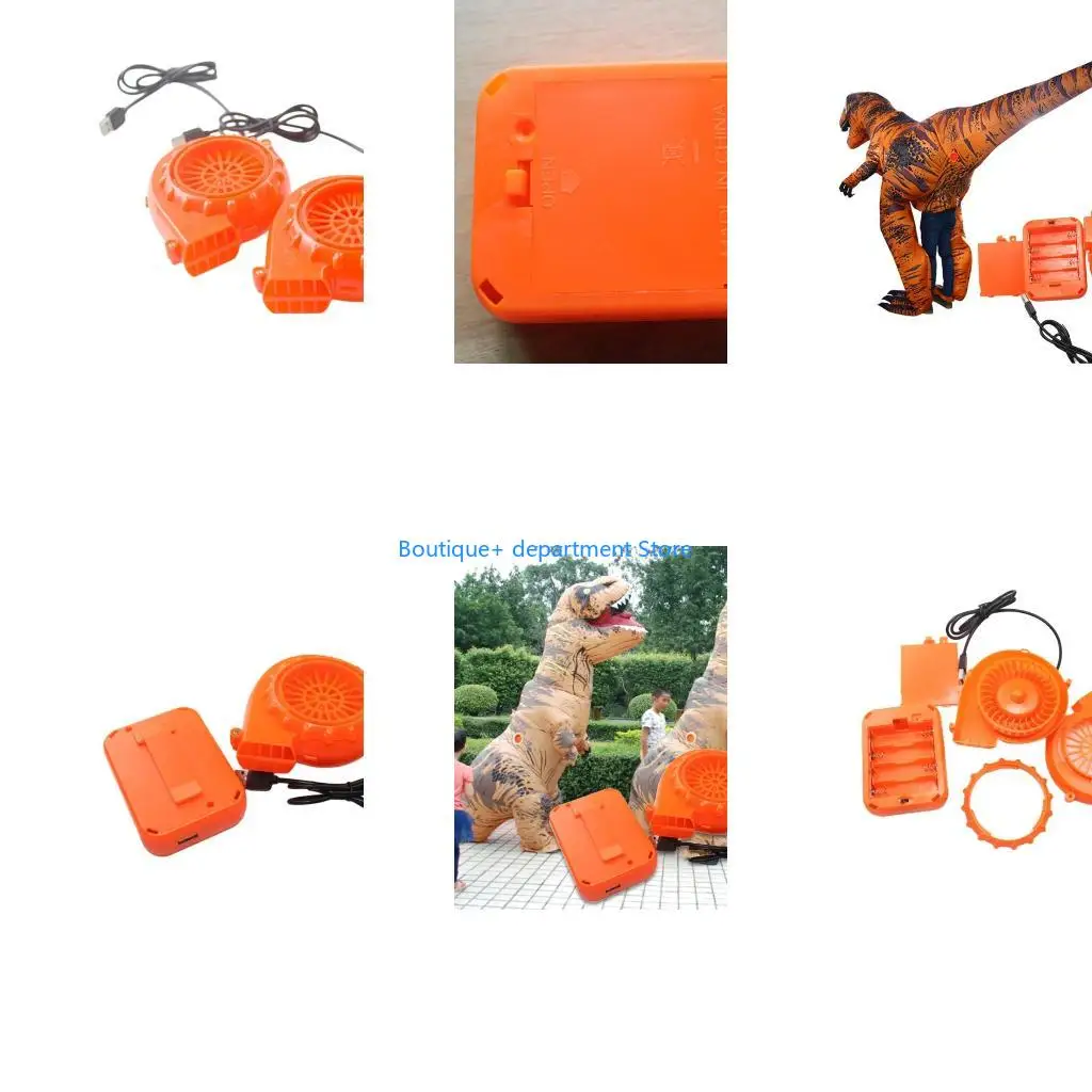 E1PD Electric Mini Fan Air Blower For Inflatable Toy Costume Dolls Battery Powered