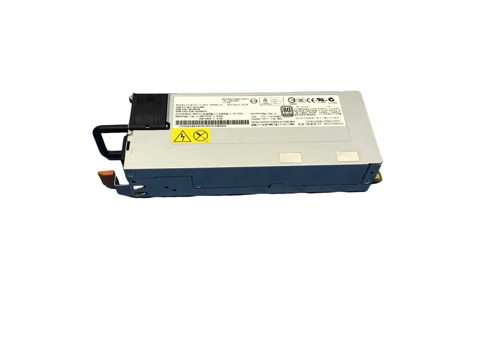 

Блок питания X3650 M4/M5 750W 94Y8079 94Y8078 DPS-750AB-1 A