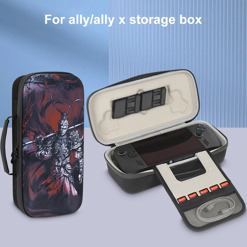 Hard Carrying Case Shockproof Travel Protective Handbag Anti-scratch Travel Carry Bag for Asus Rog Ally X/Rog Ally Game Console