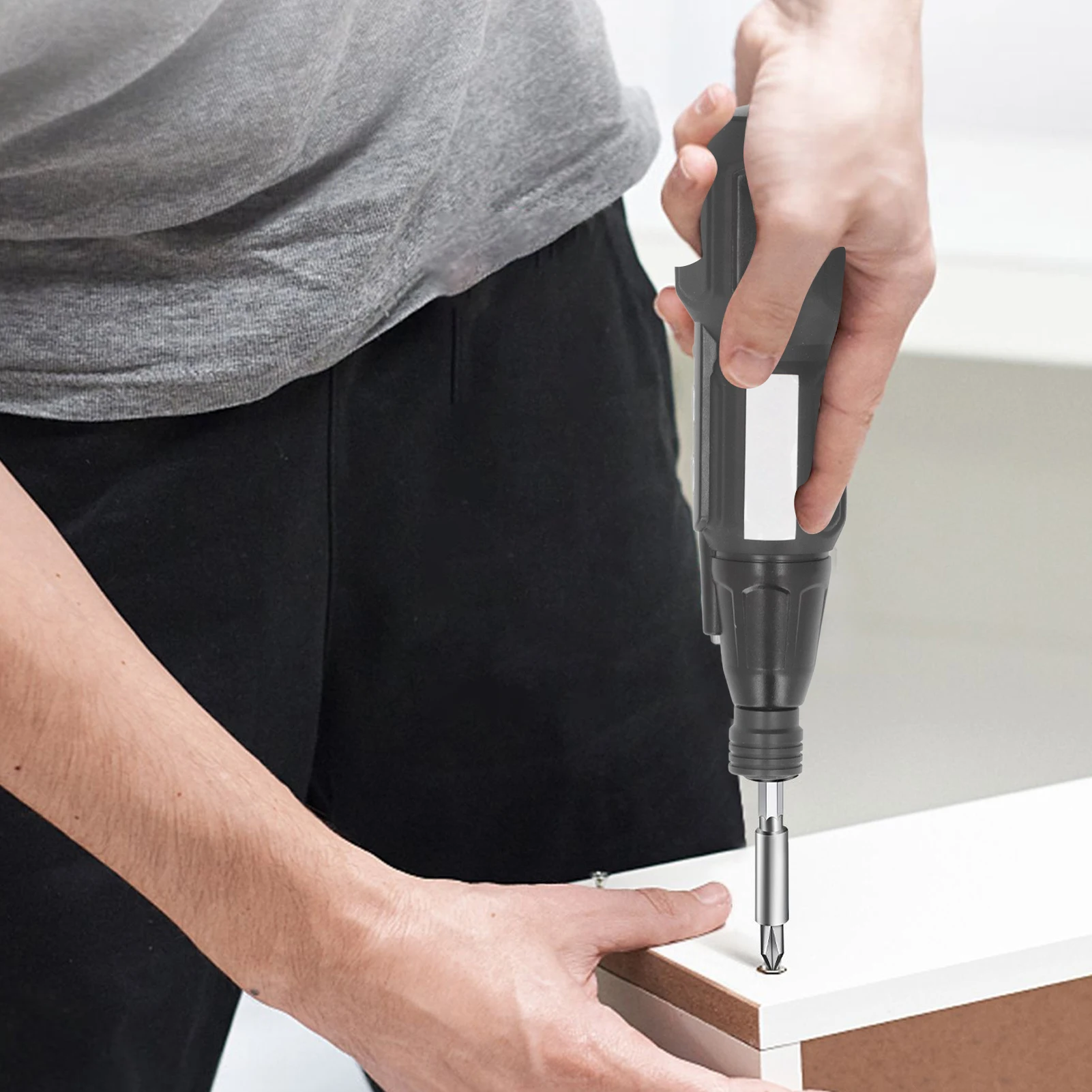 

Электрическая отвертка, беспроводная перезаряжаемая двусторонняя отвертка с вращением по часовой стрелке против часовой стрелки, большая торсионная отвертка