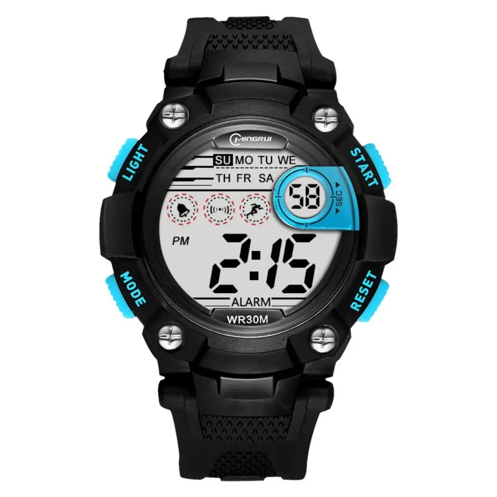 Fashion 30M Waterproof Electronic Watch Multifunctional Outdoor Sport Watches Alarm Clock Student