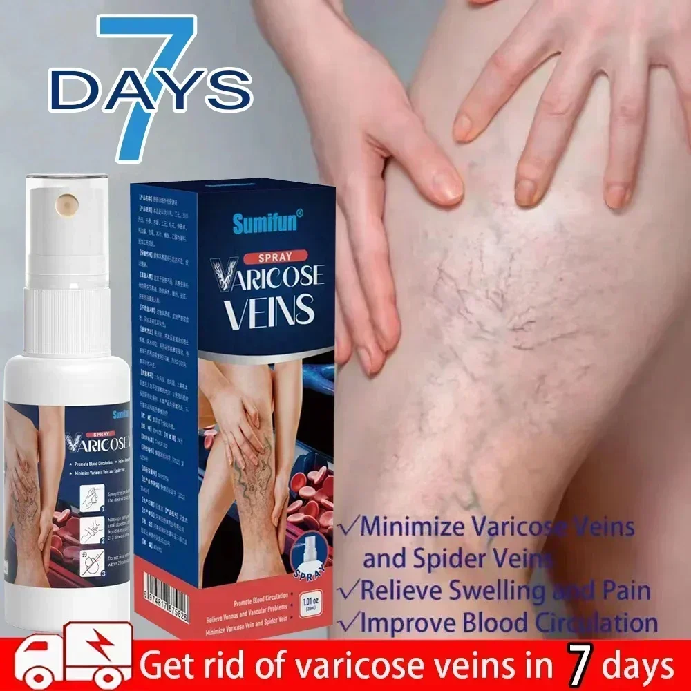 

Varicose Vein Spray Vasculitis Phlebitis Relief Cream Spider Legs Treatment Smoothing Blood Vessel Redness Herbal Body Care