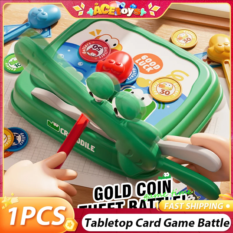 

Tabletop Card Game Battle Gold Battle Snatching Game Educational Parents-Child Interaction Game Board Game Kids Party Games